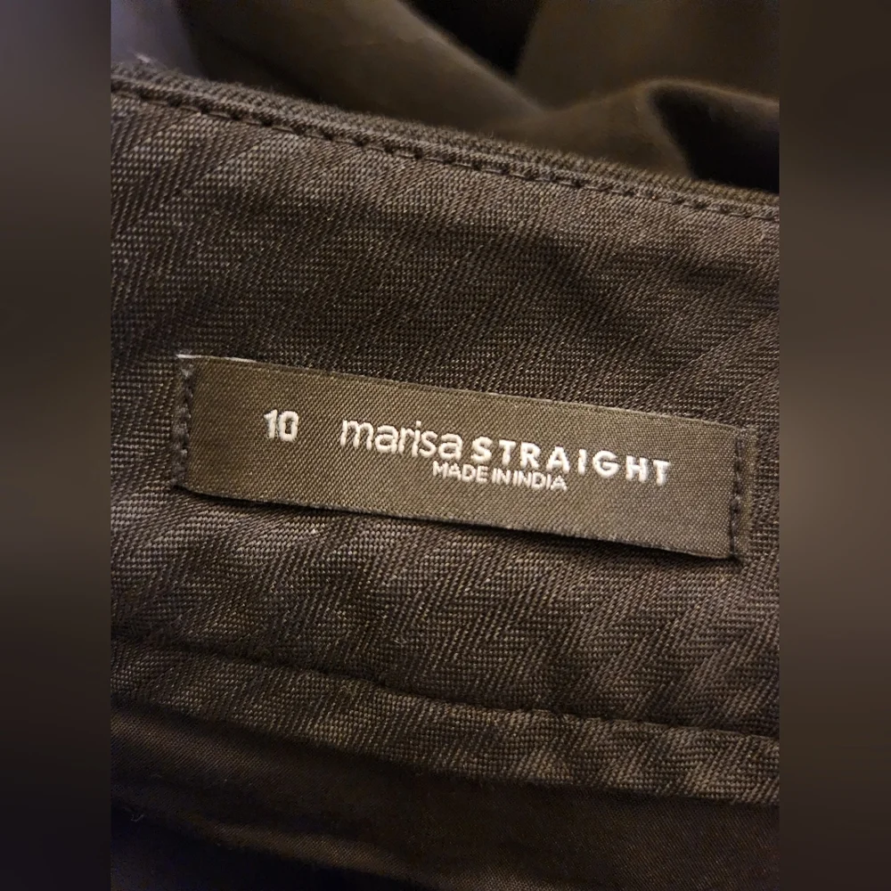 Loft Classic Black Dress Pants Marisa Straight - Picture 7 of 7